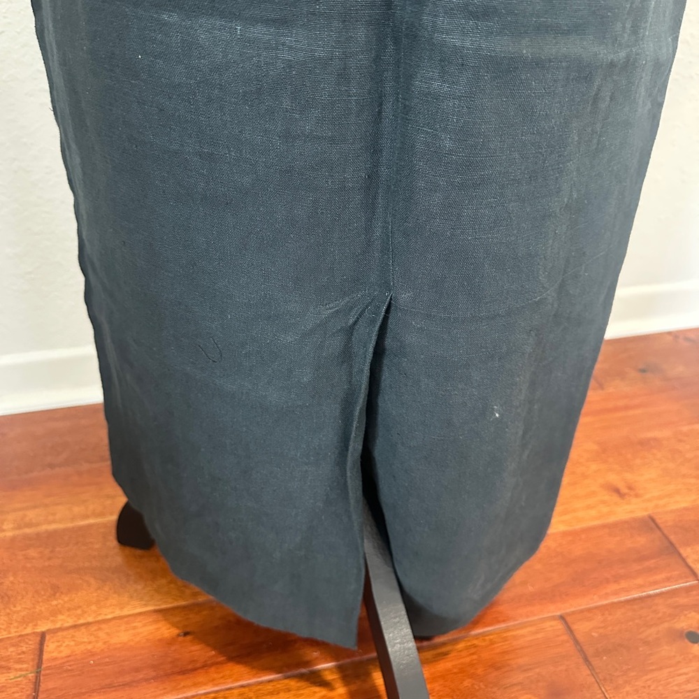 Ralph Lauren Linen Maxi Skirt in Gray - Picture 6 of 9
